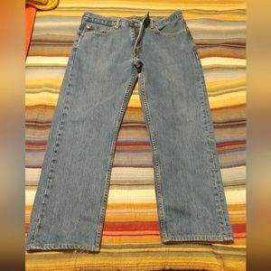 Levis 505 blue jeans - 36x30